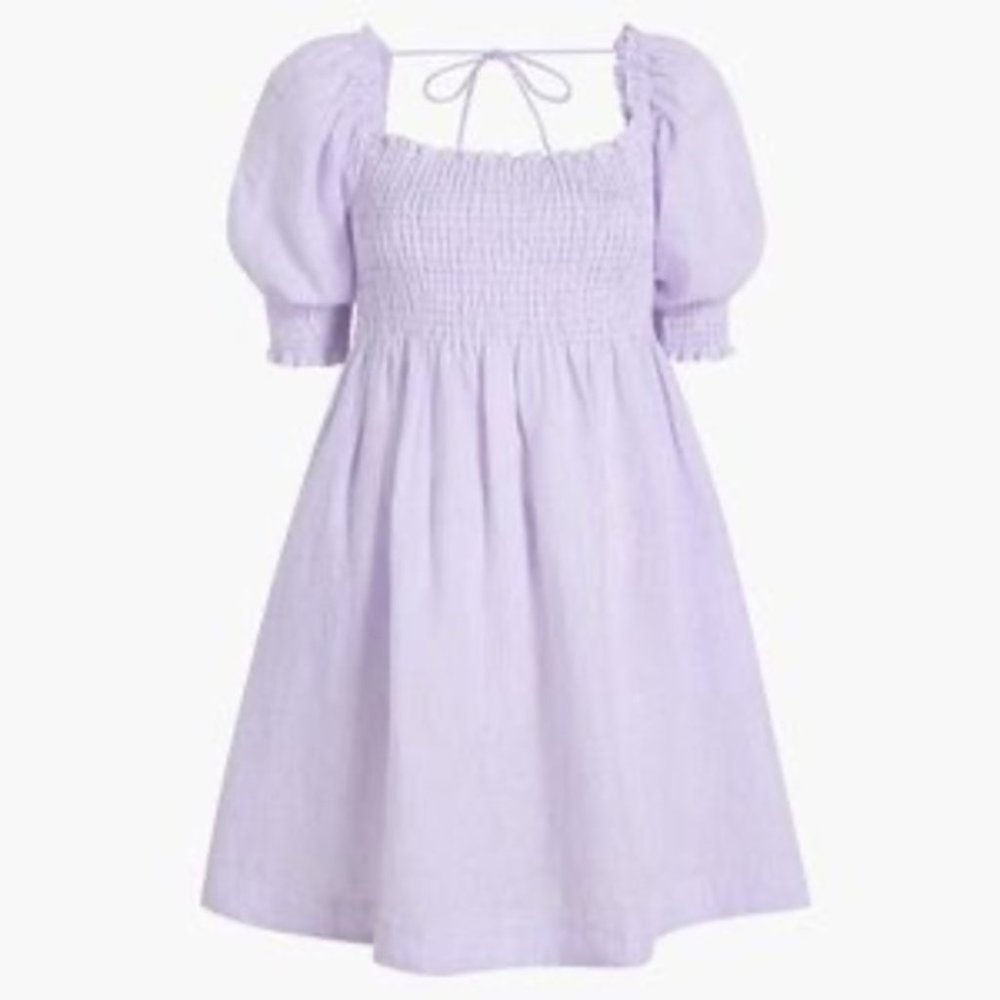 Hill House Athena Nap Dress in Lilac Stripe - Medium